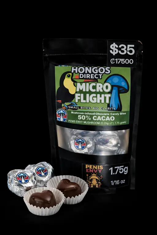 Micro Flight microdose mushroom chocolate 7-pack by Hongos Direct